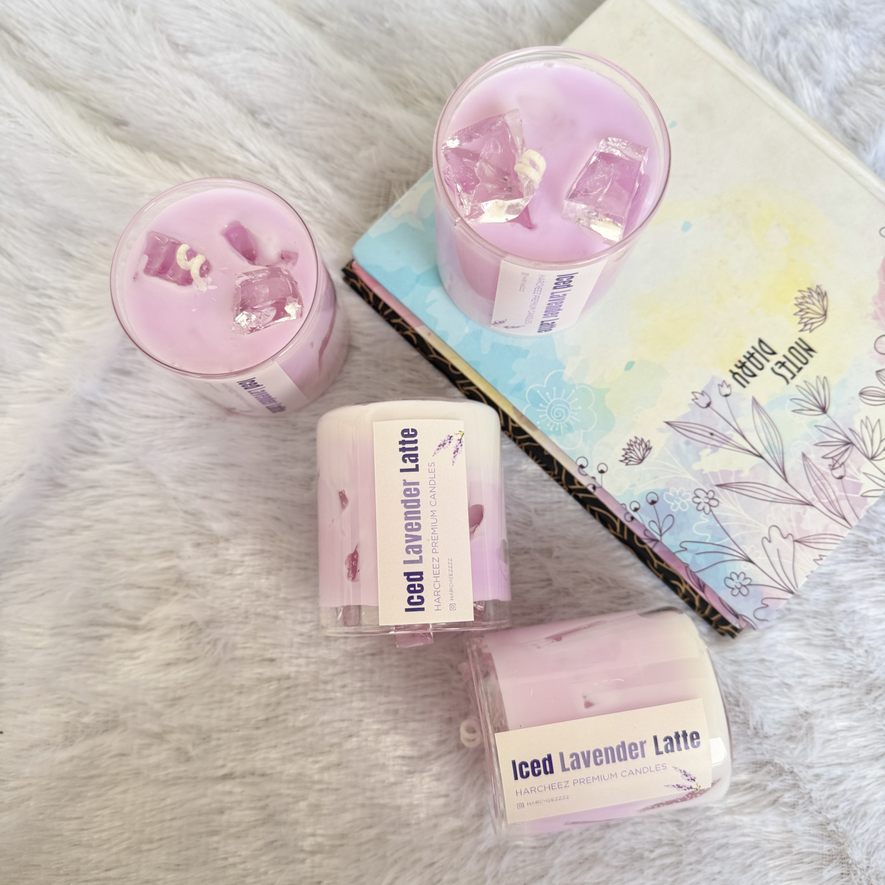 Iced Lavender Latte Candle