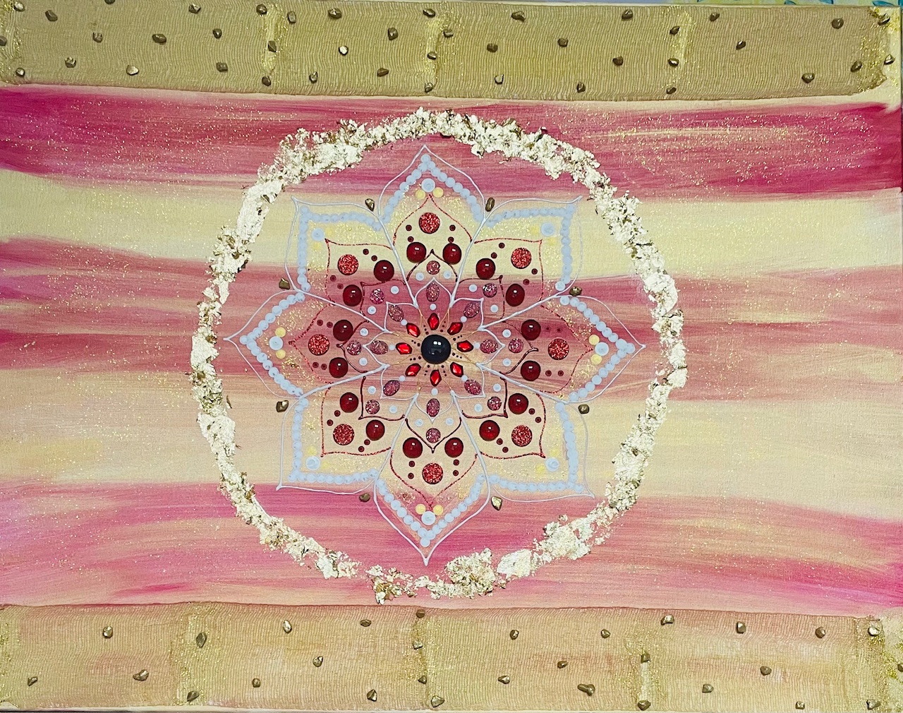 Mandala večje platno