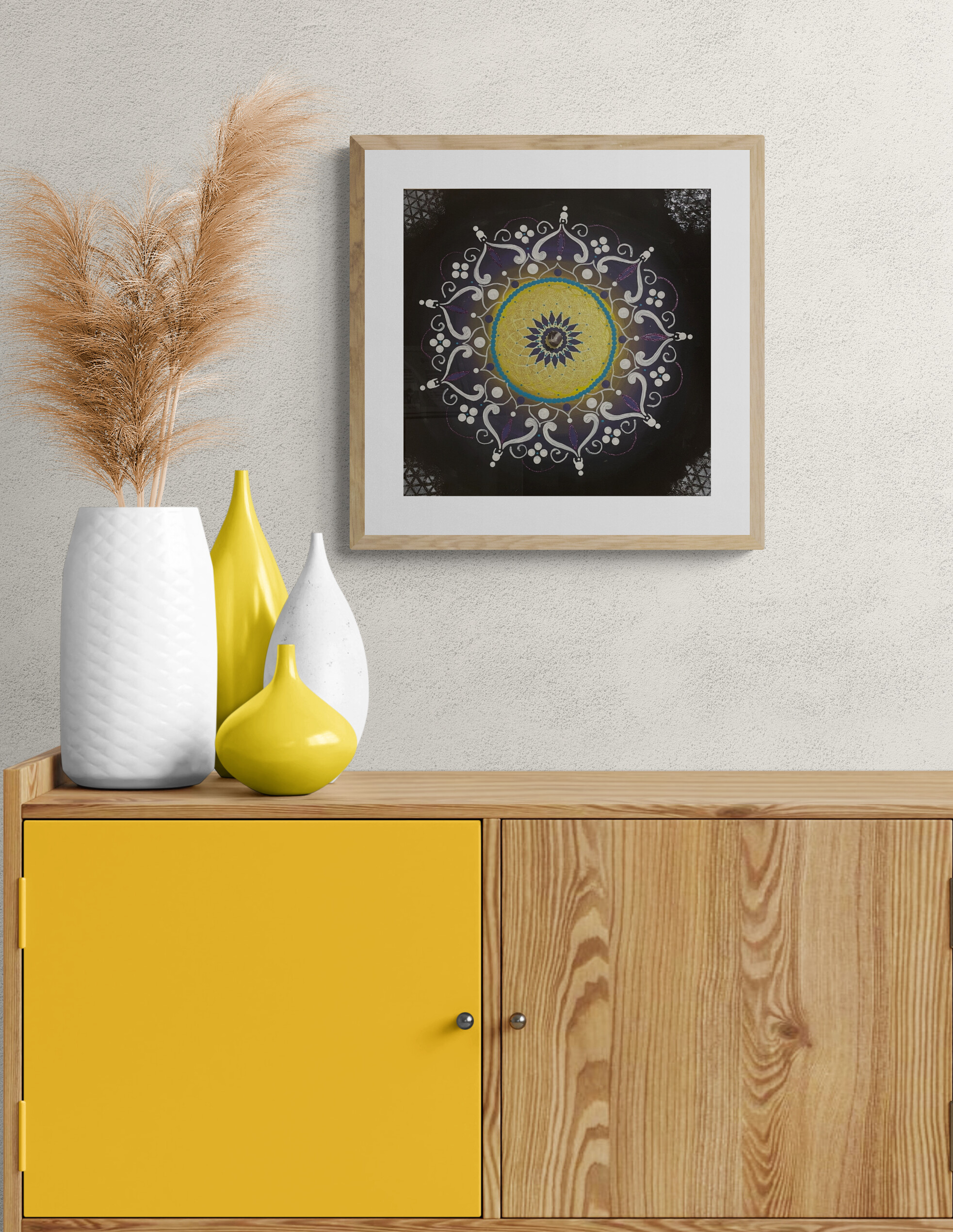 Mandala manjše platno