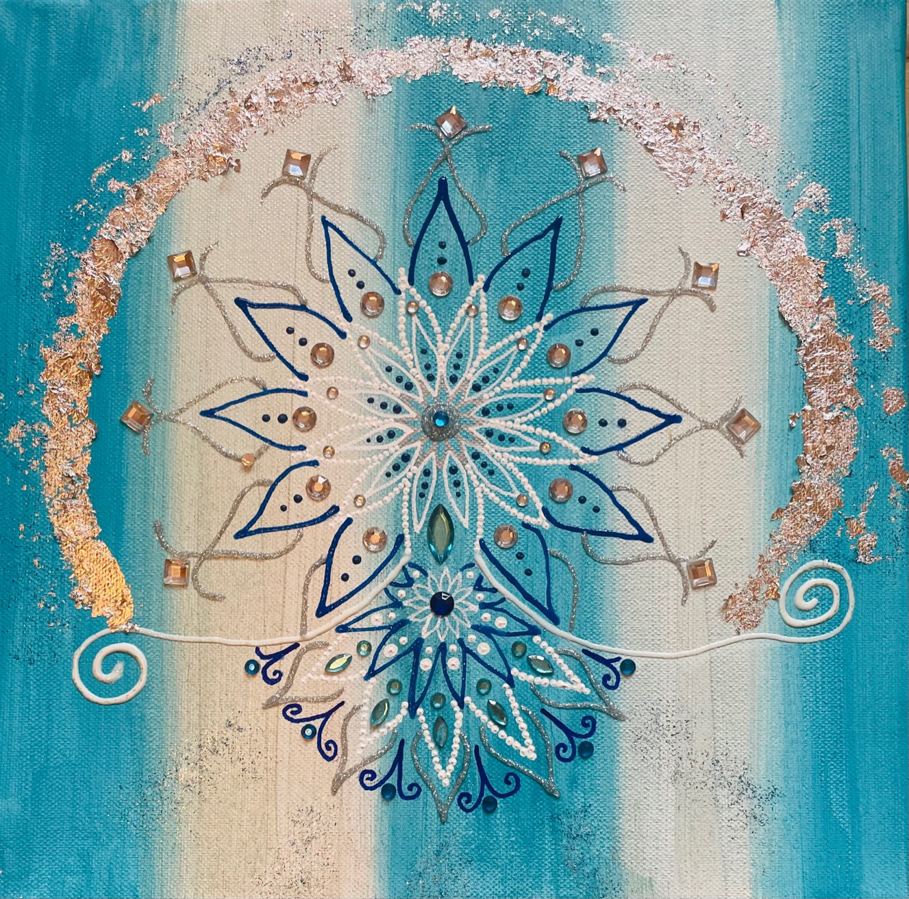 Mandala manjše platno
