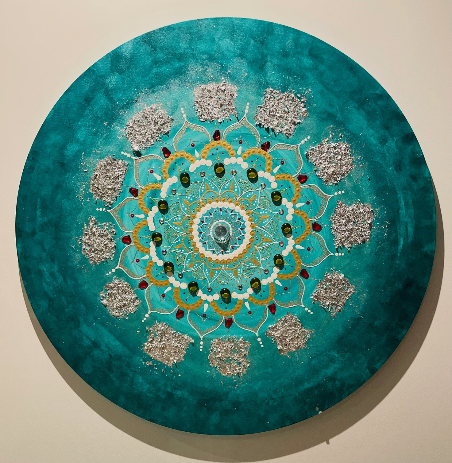 Mandala večje platno