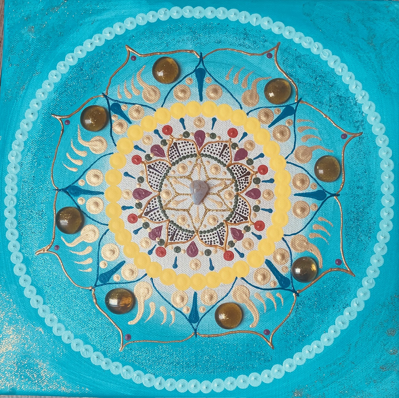 Mandala manjše platno