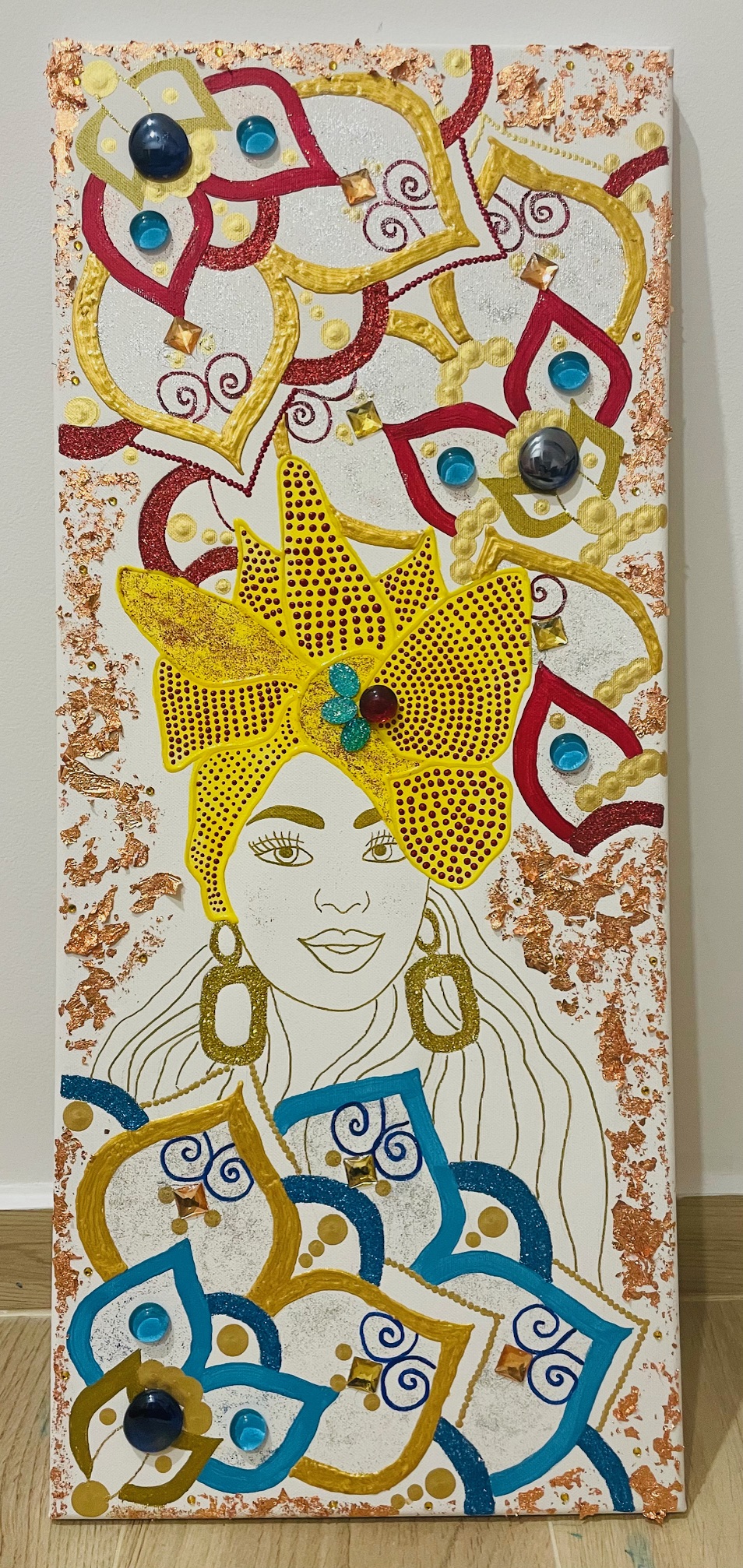Mandala manjše platno