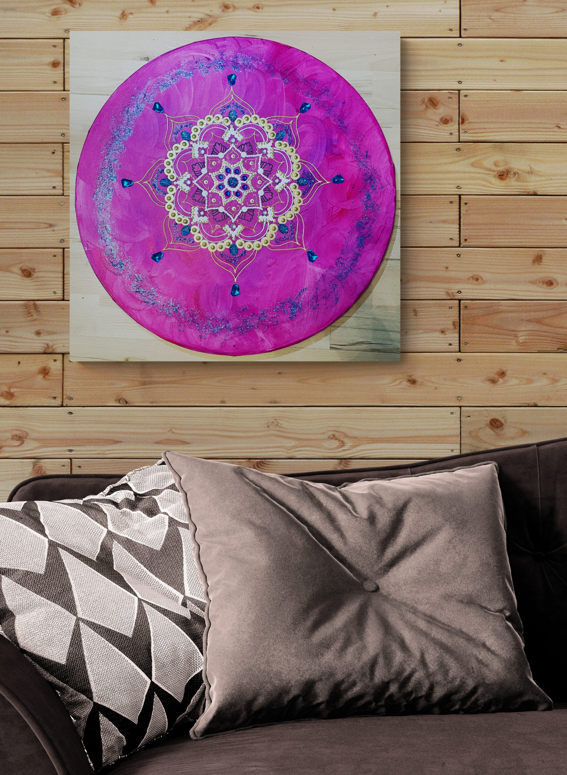 Mandala manjše platno