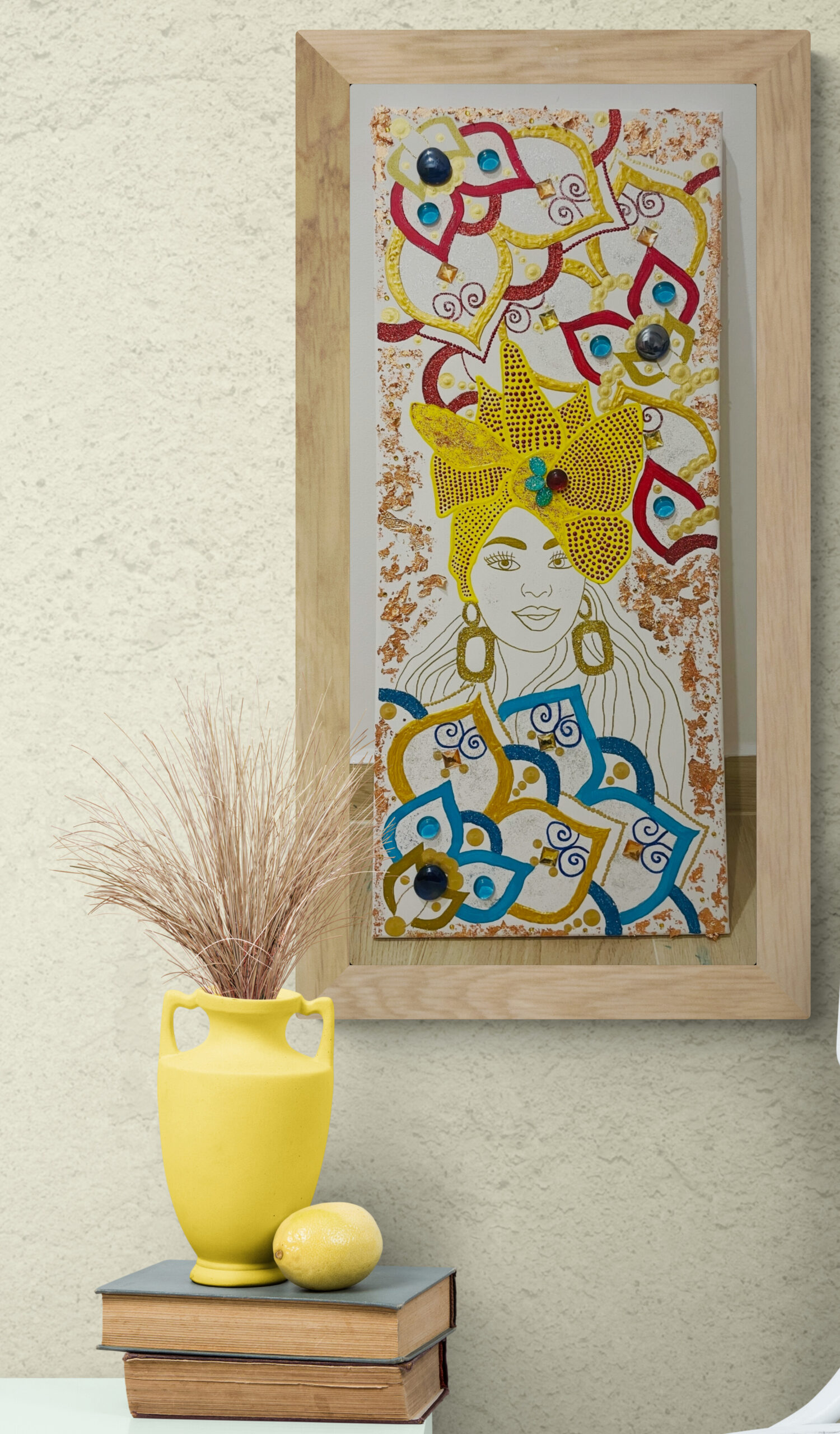 Mandala manjše platno