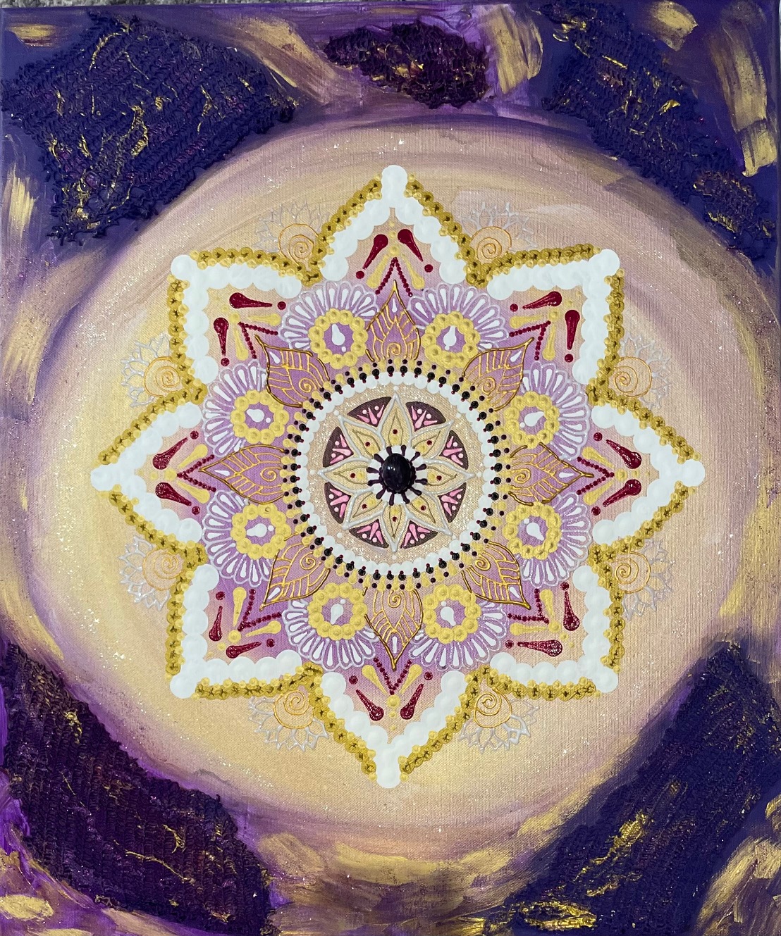 Mandala večje platno