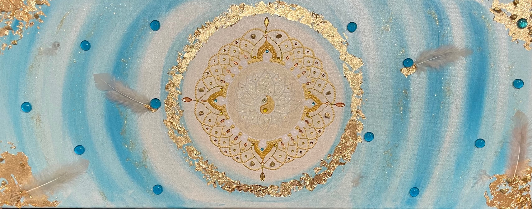 Mandala večje platno