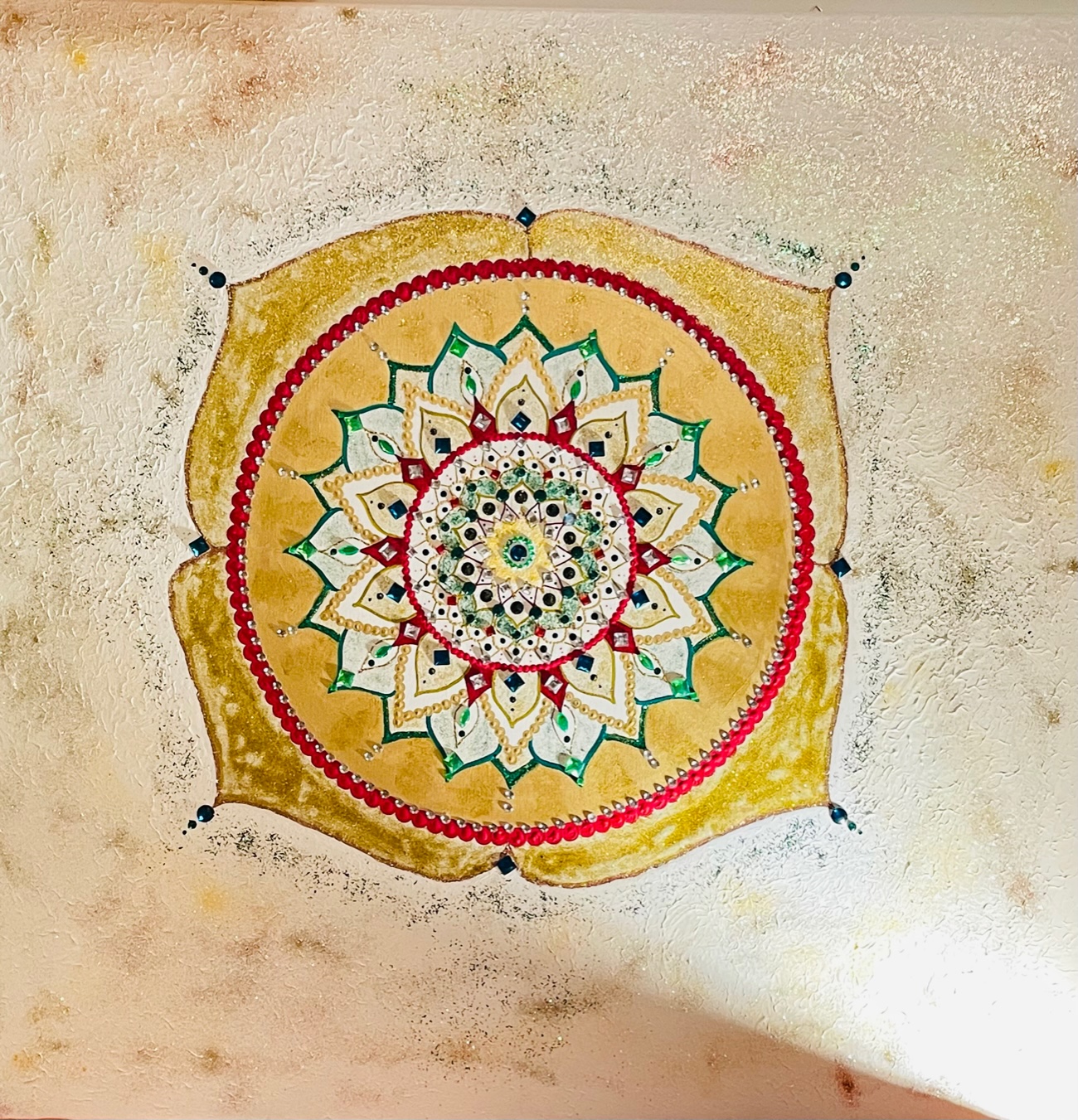 Mandala večje platno