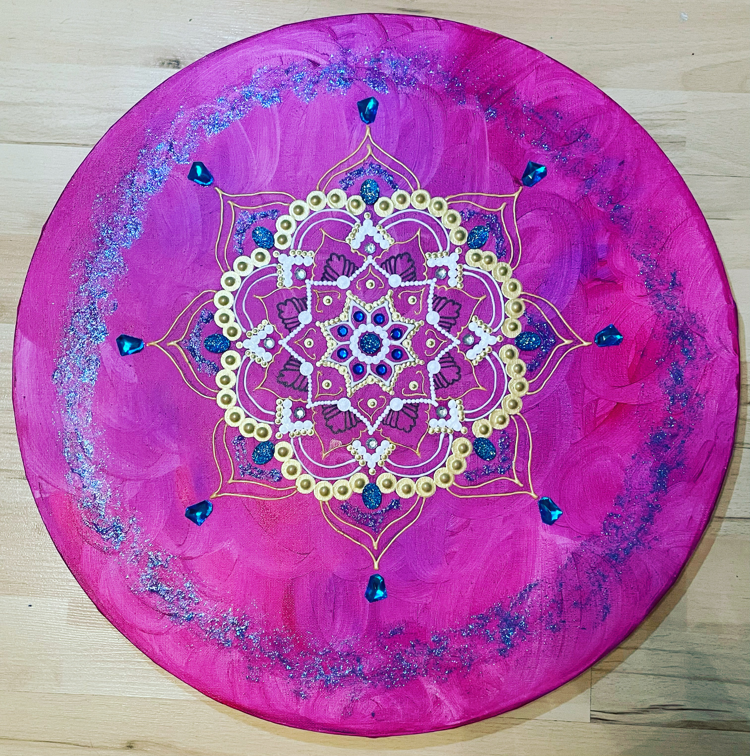Mandala manjše platno