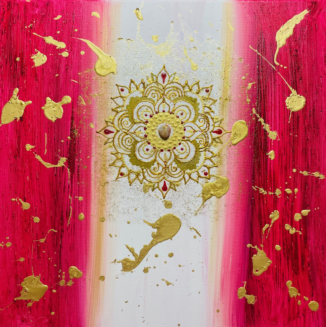 Mandala večje platno