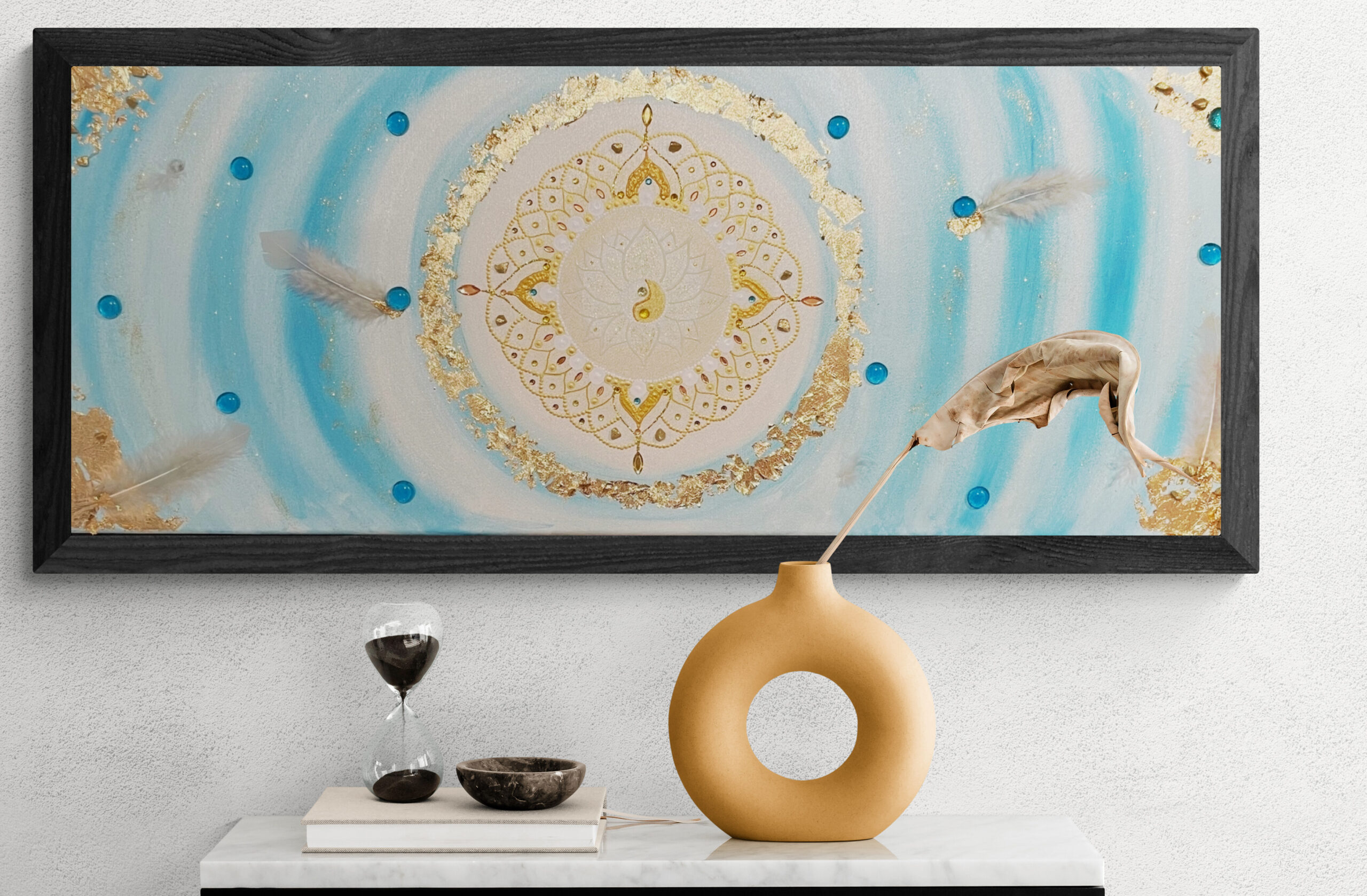 Mandala večje platno