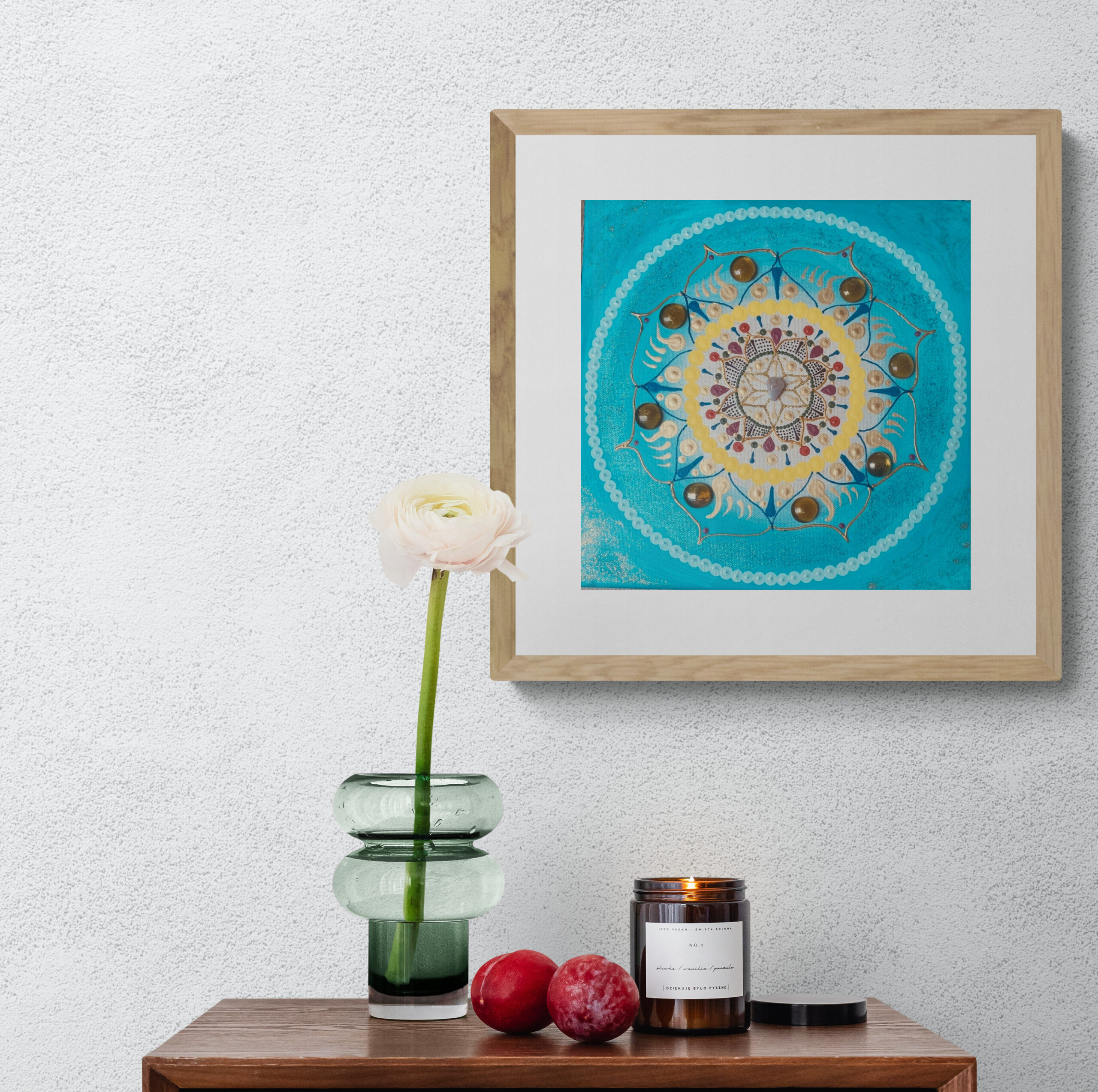 Mandala manjše platno