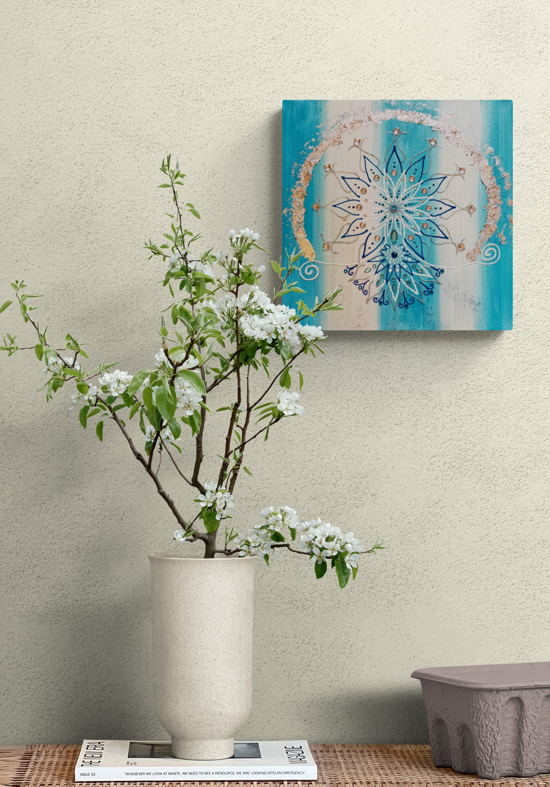 Mandala manjše platno