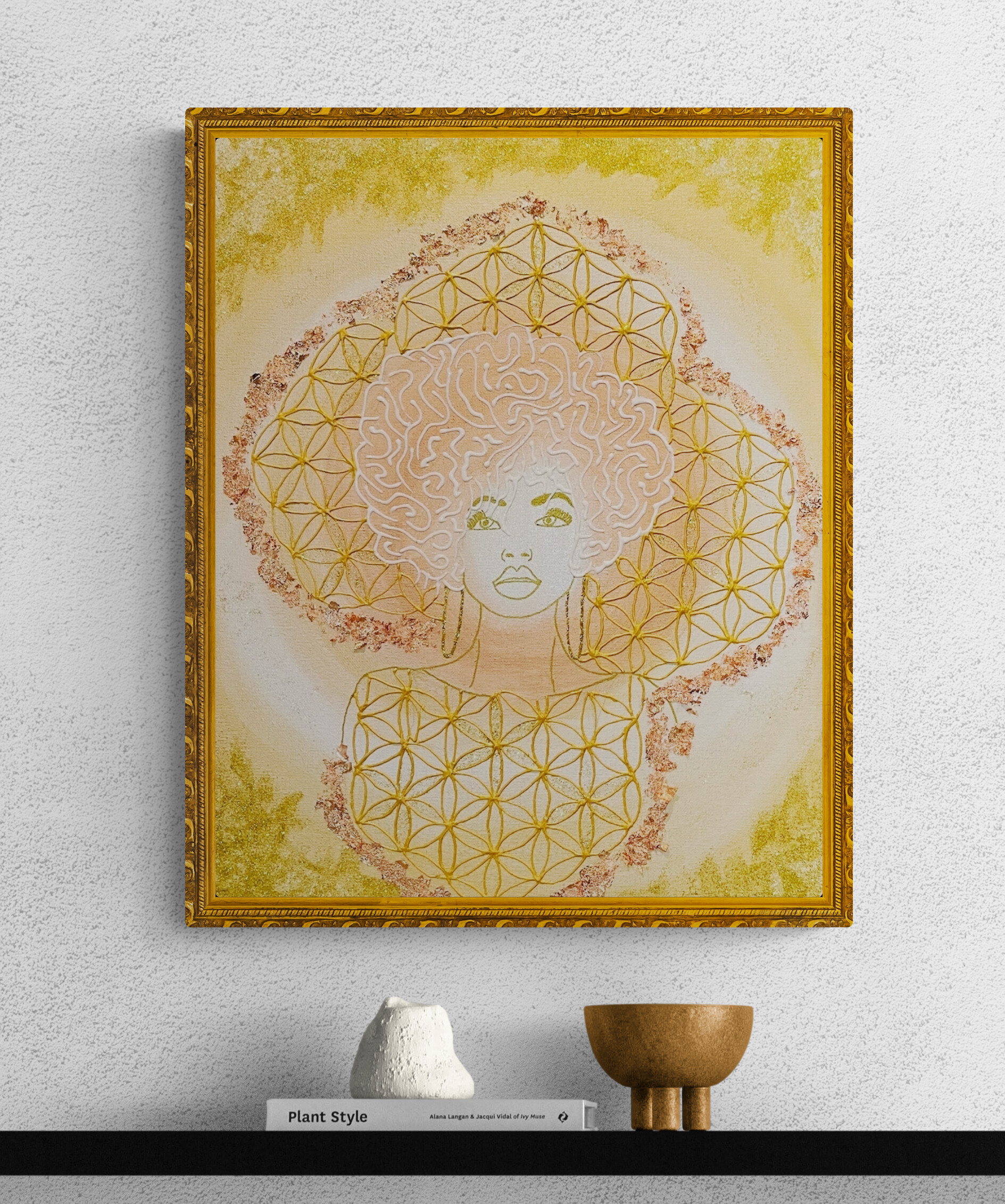 Mandala večje platno
