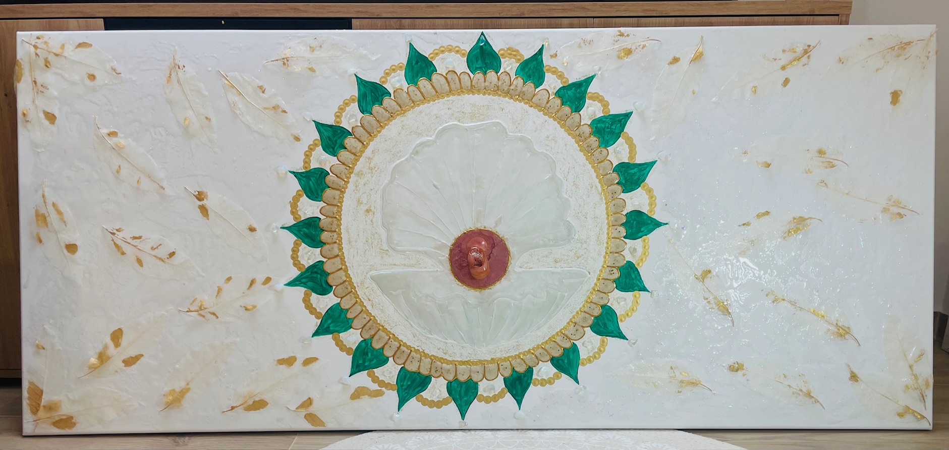 Mandala večje platno