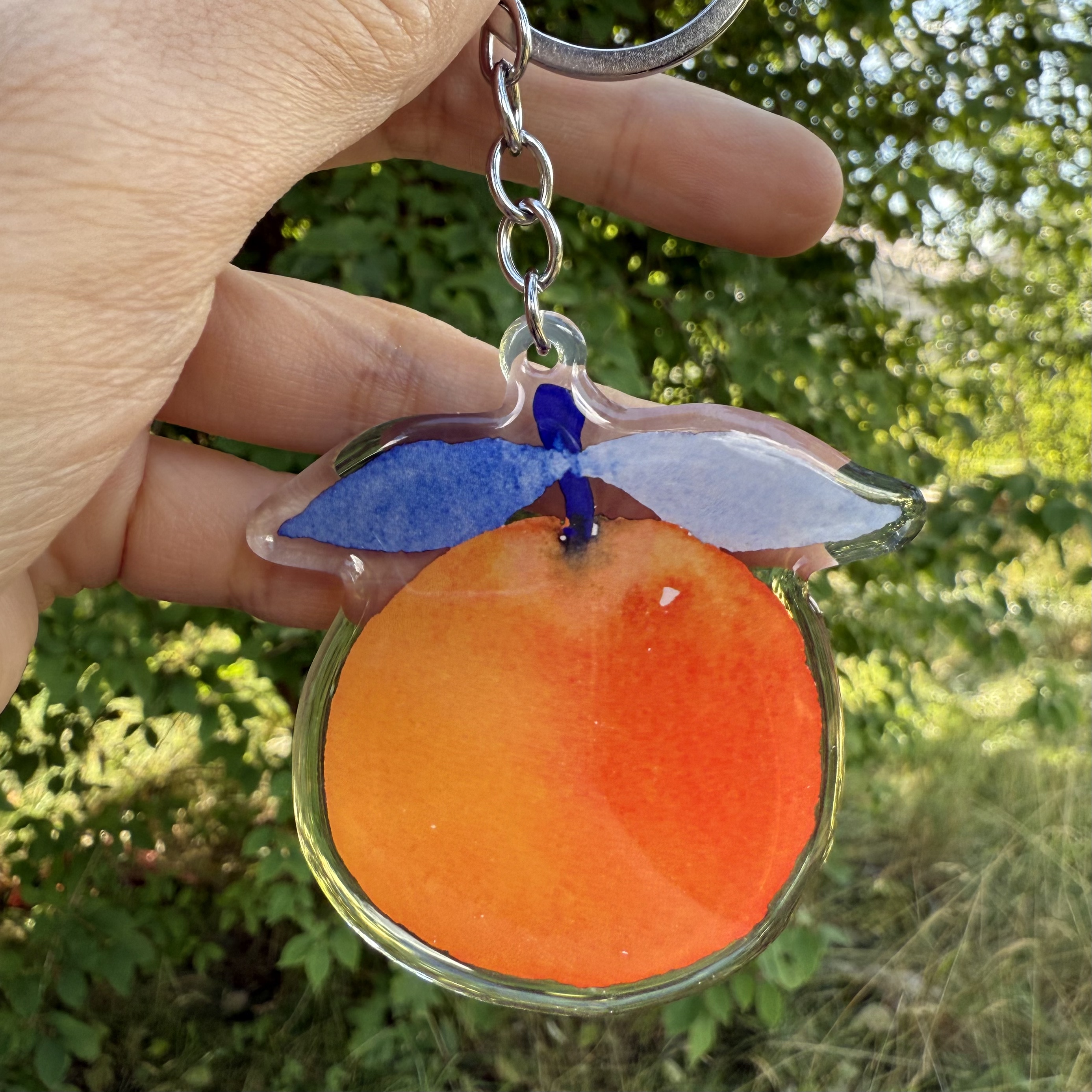 Clementine Acrylic Keychain