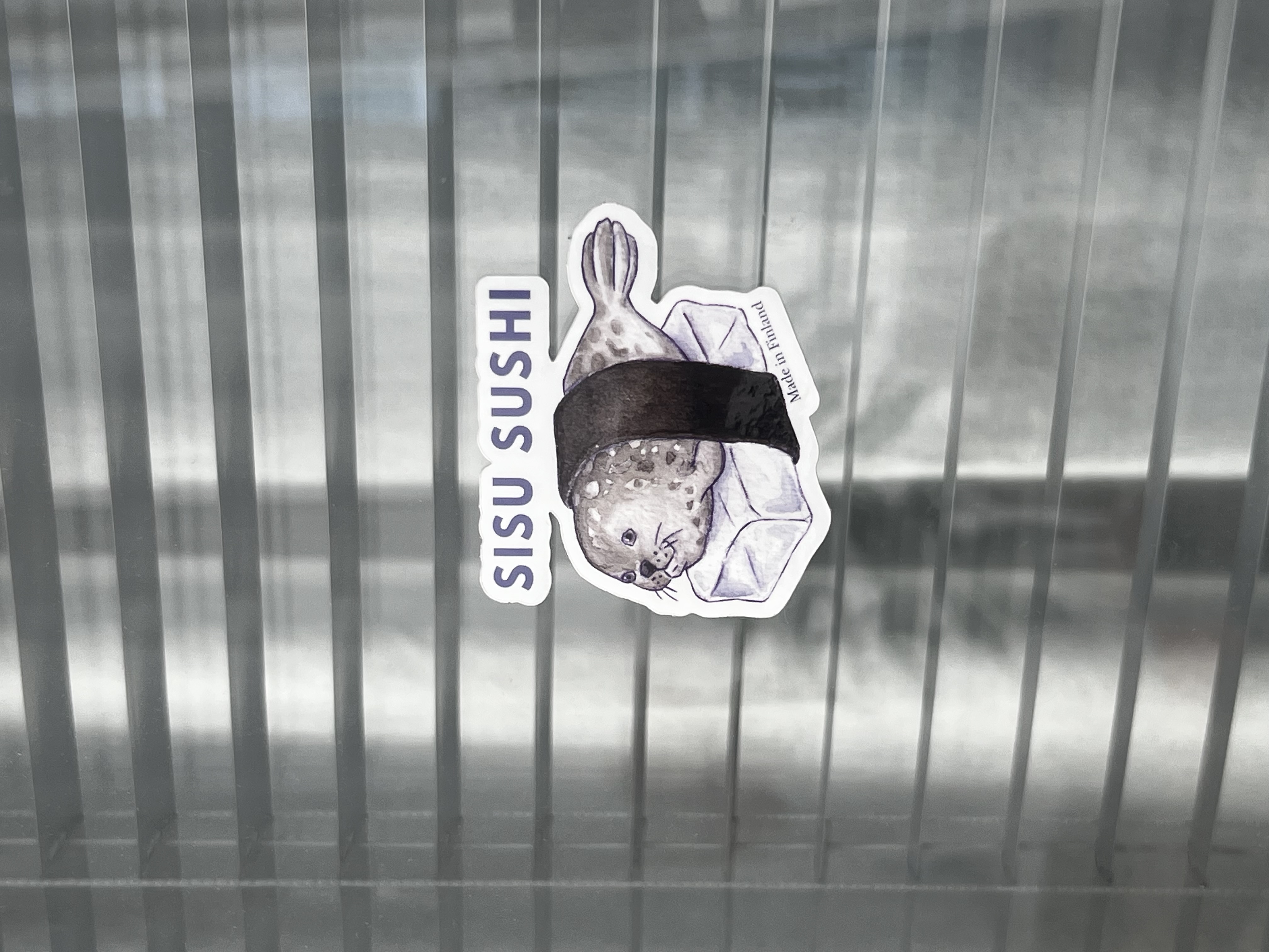 Sisu Sushi - Vinyl Sticker