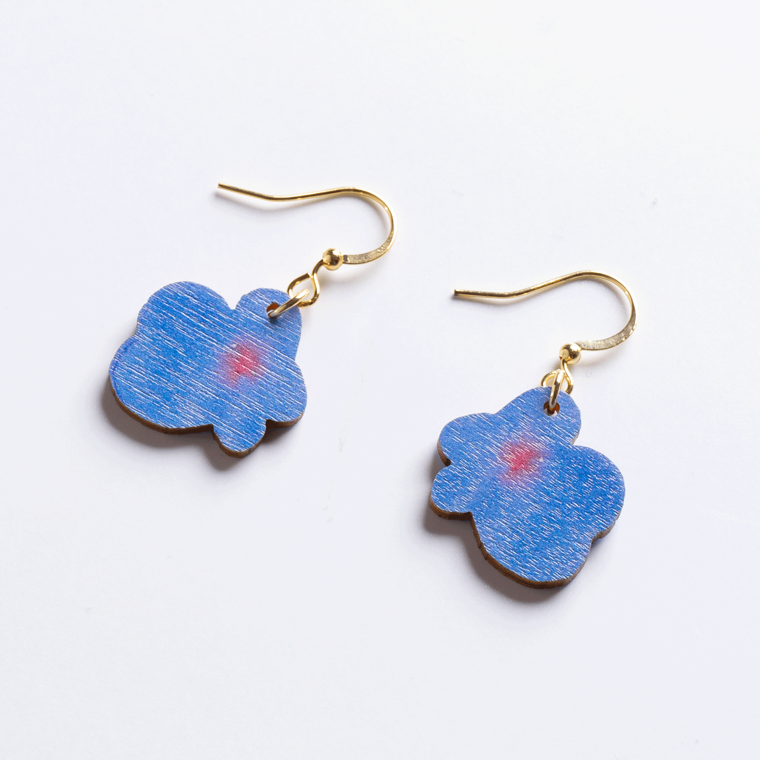 Cloud Blume Wooden Earrings