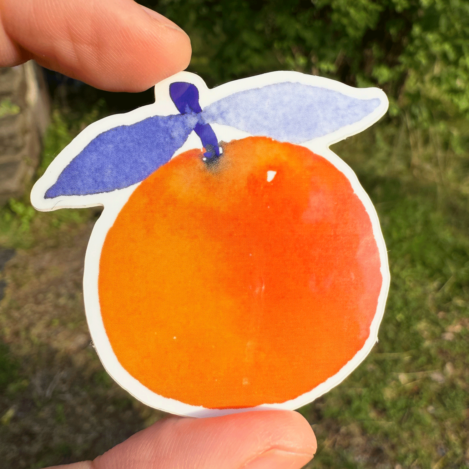 Clementine Vinyl Sticker