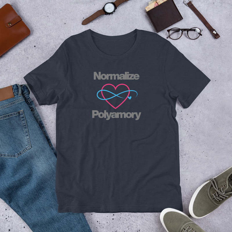 Unisex t-shirt - Normalize Polamory