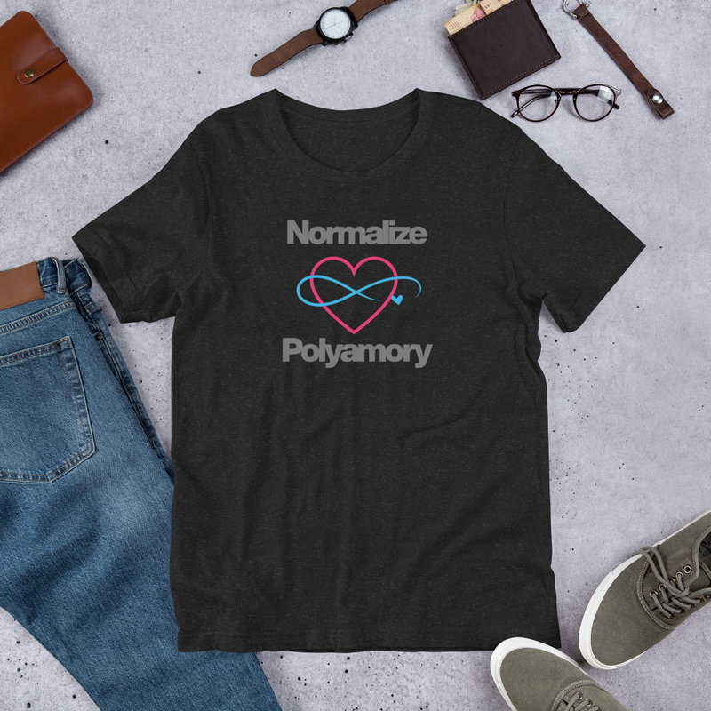 Unisex t-shirt - Normalize Polamory