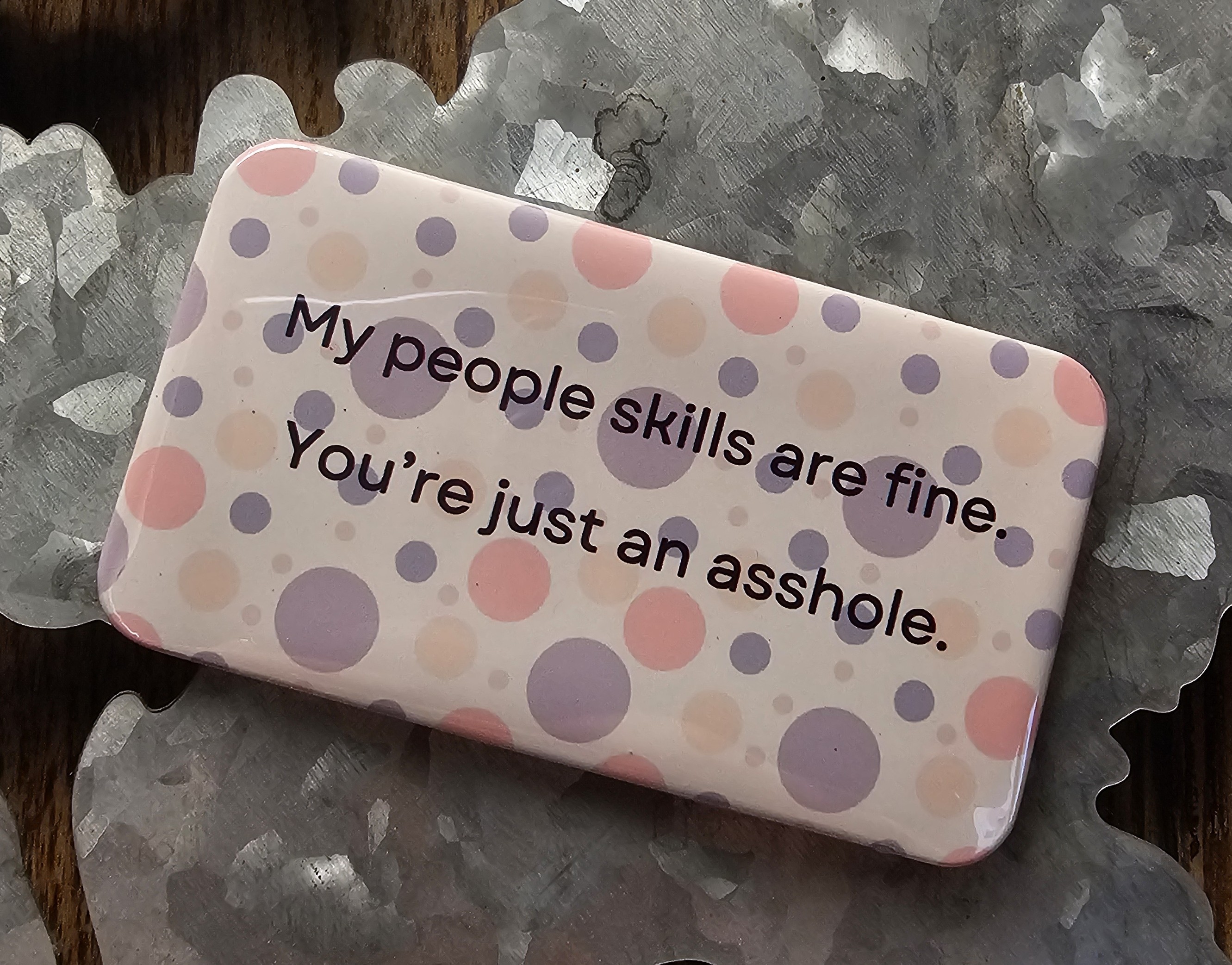 2"x3.5" Magnet - My people skills are fine