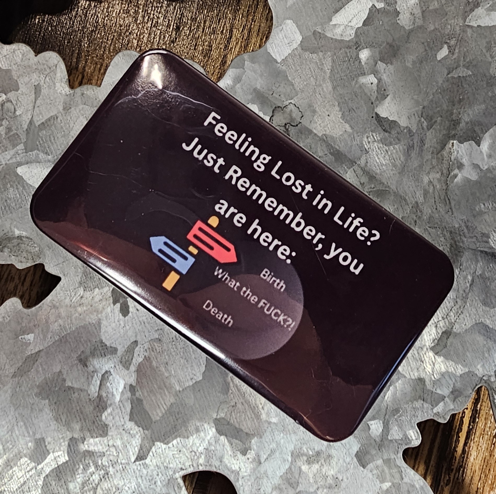 2"x3.5" Magnet - Feeling Lost In Life?