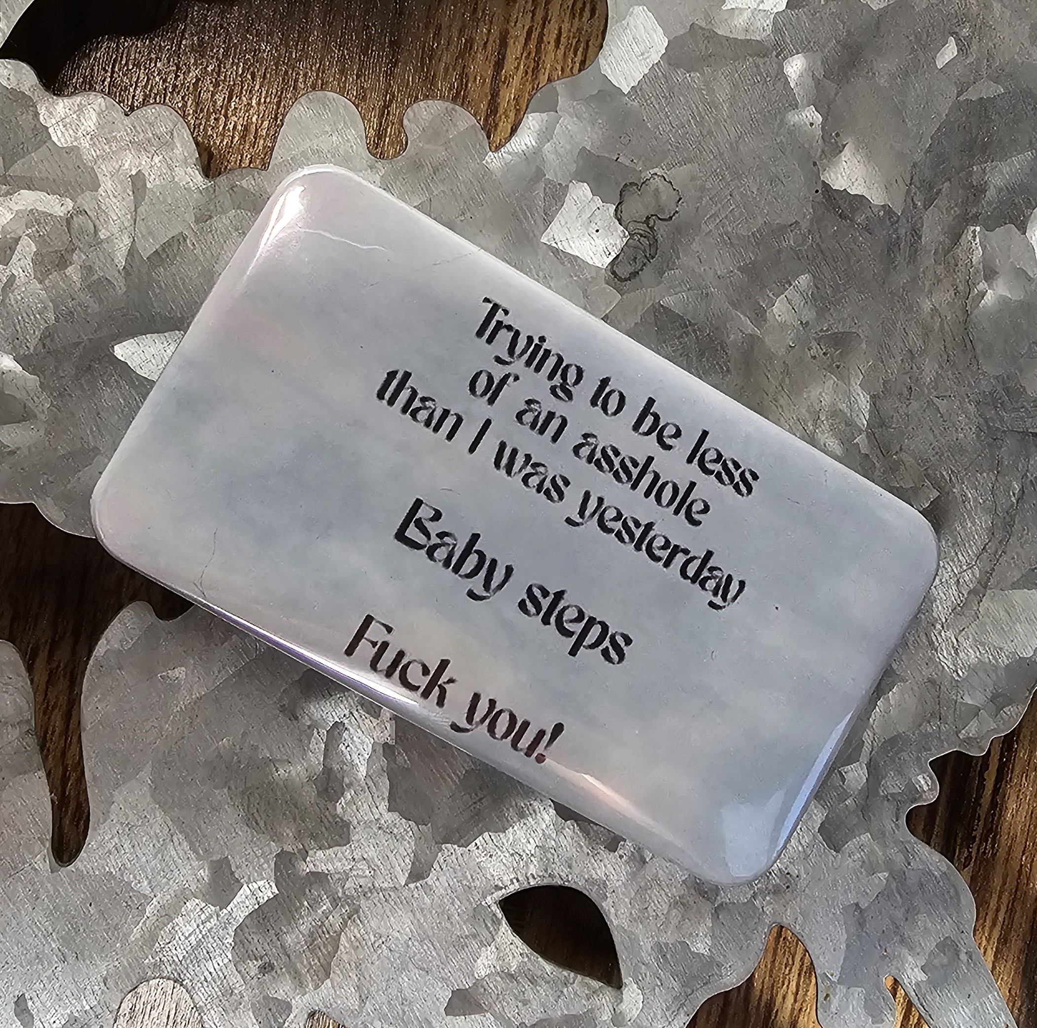 2"x3.5" Magnet - Trying to be less of an asshole