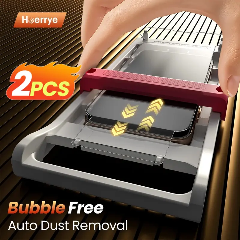 Hoerrye HD/PRIVACY Tempered Glass For iPhone, 11-17, Pro - Pro max