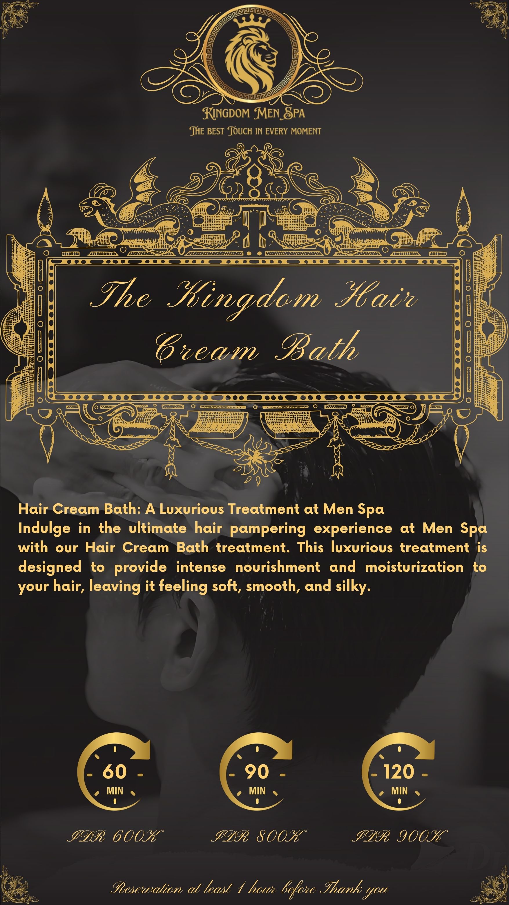 The Kingdom Hair Cream Bath