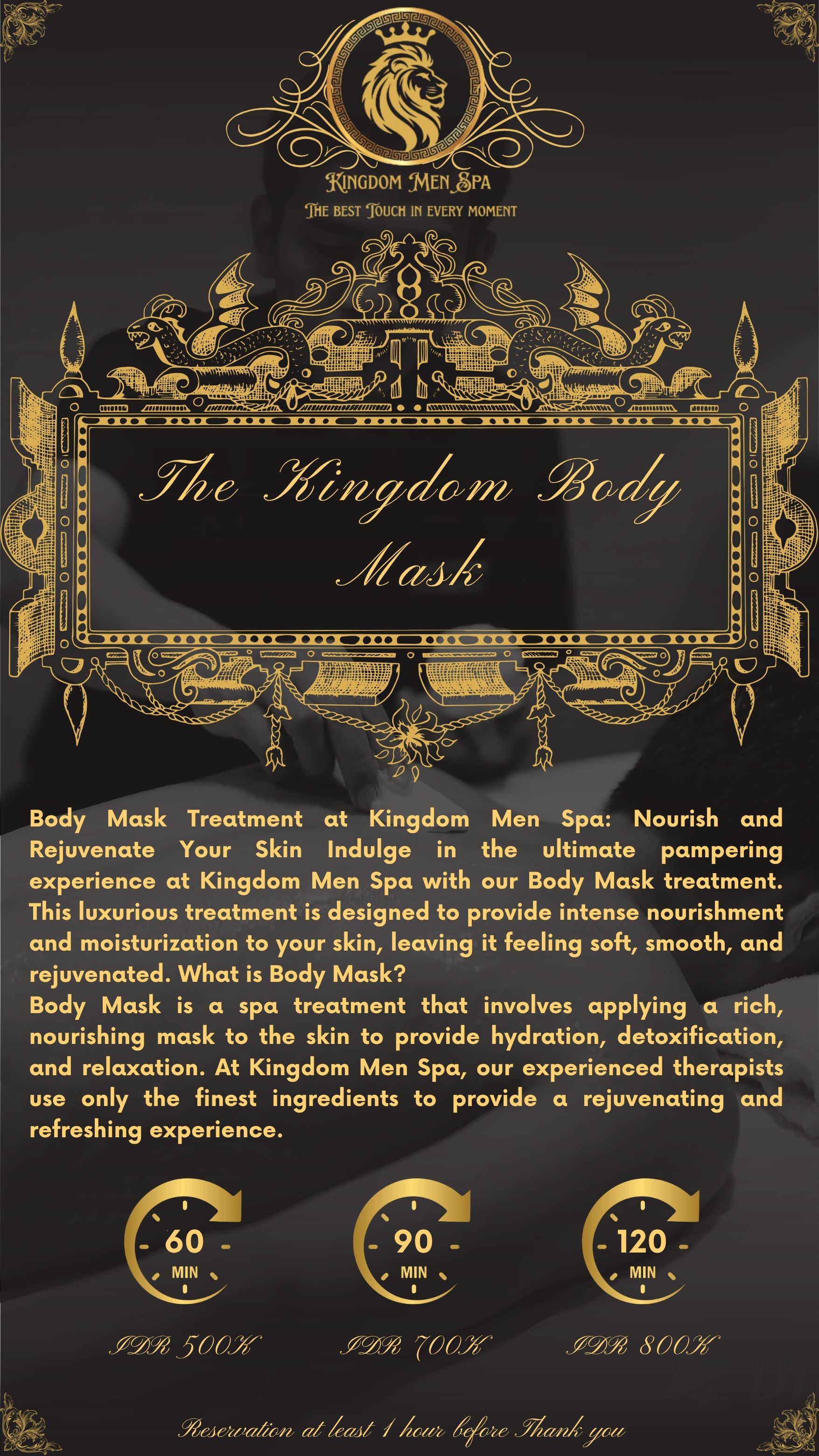 The Kingdom Body Mask