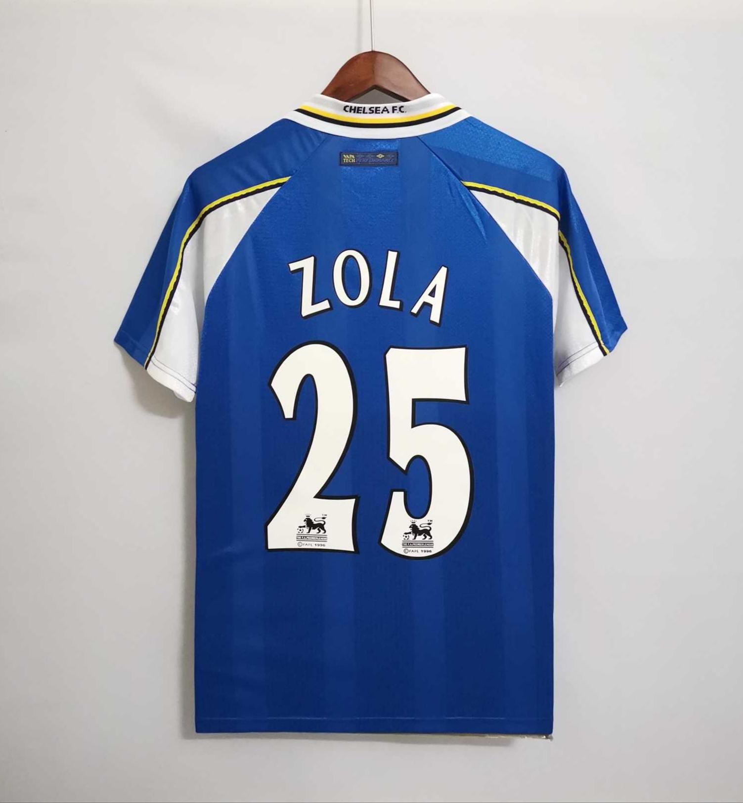 Chelsea Zola Retro 1997 1999 Home Jersey