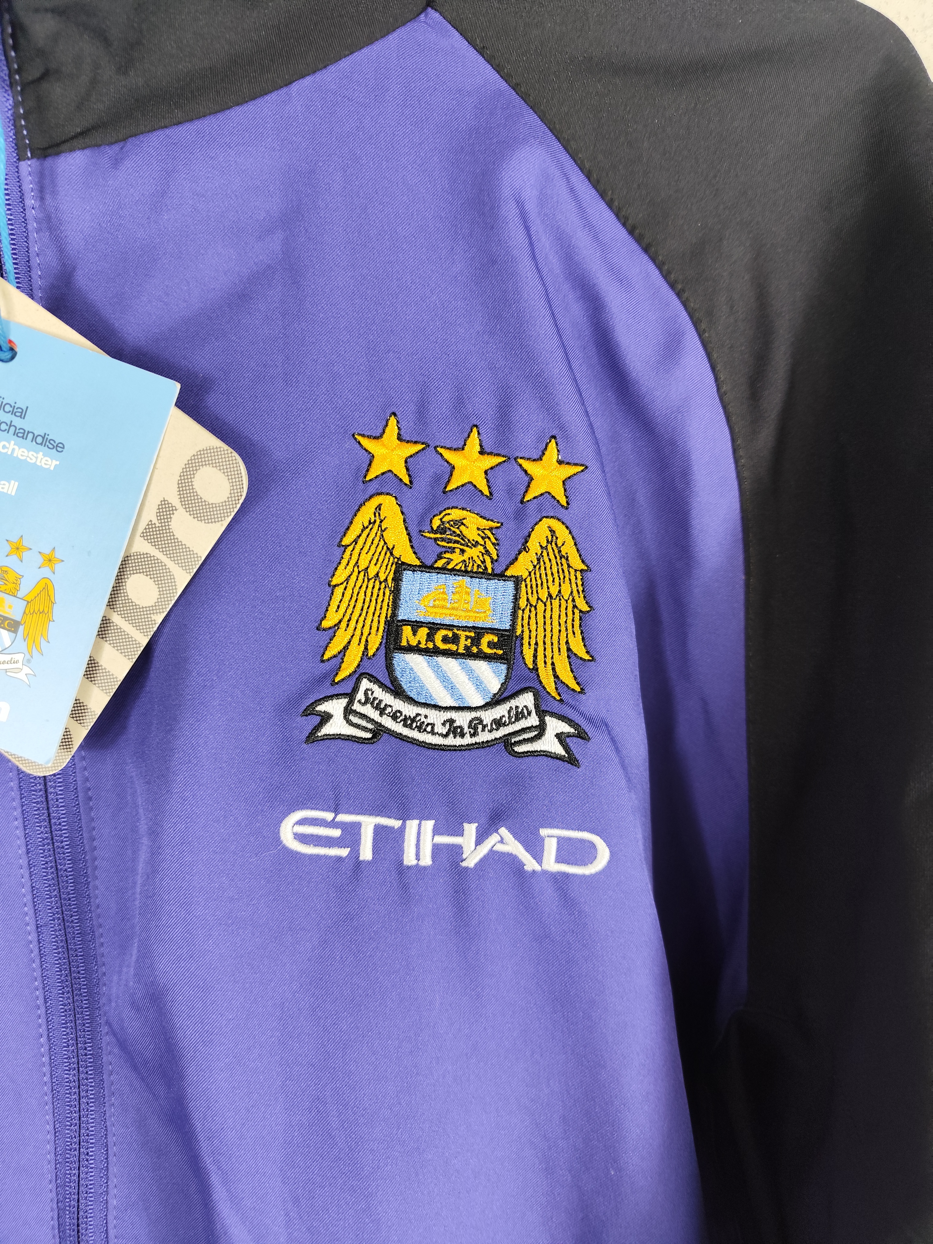 Manchester City 2012 2013 Umbro Track Top Jacket Brand New Size L