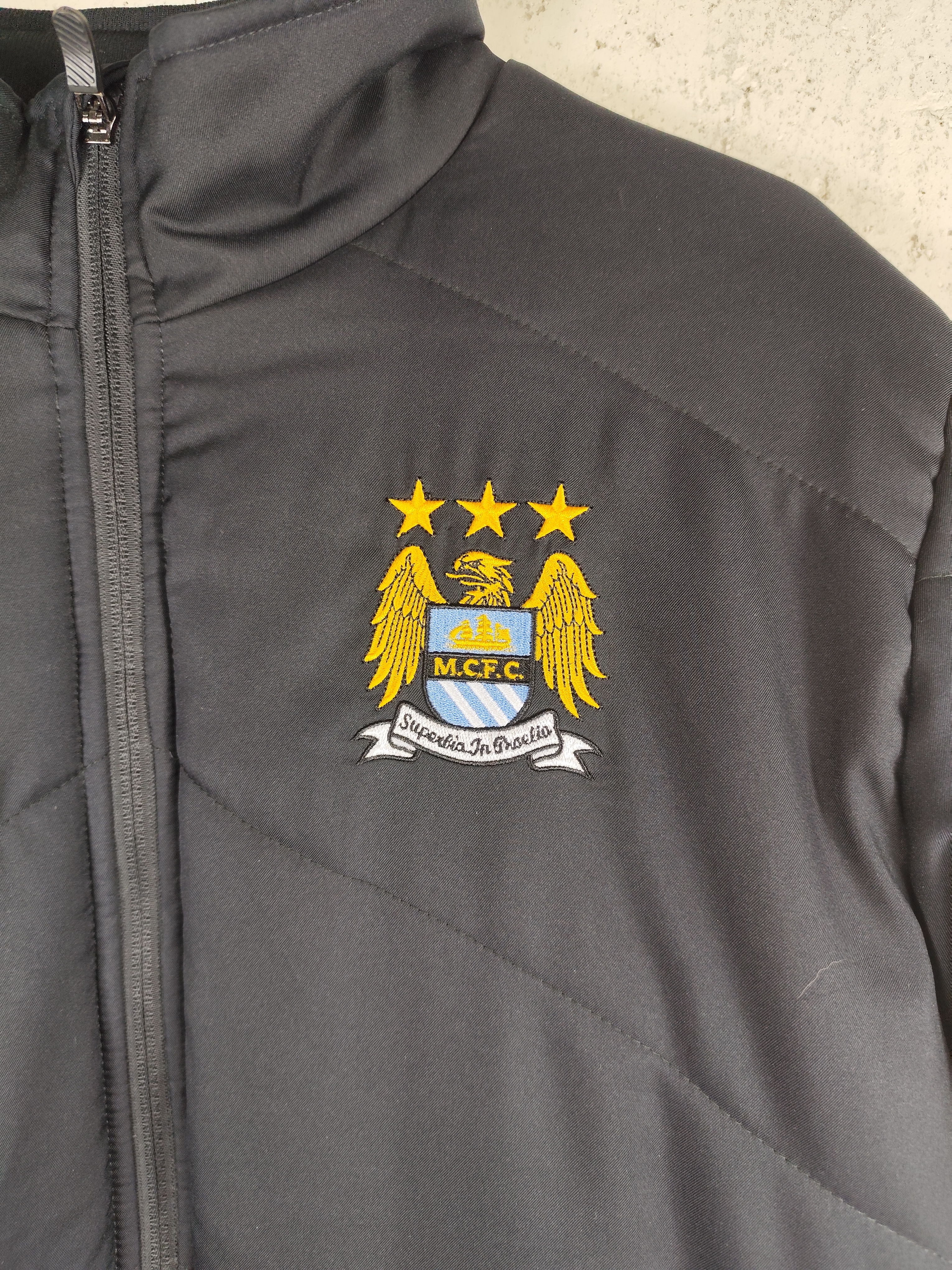 2018-19 Manchester City Puma Padded Bench Coat Size M