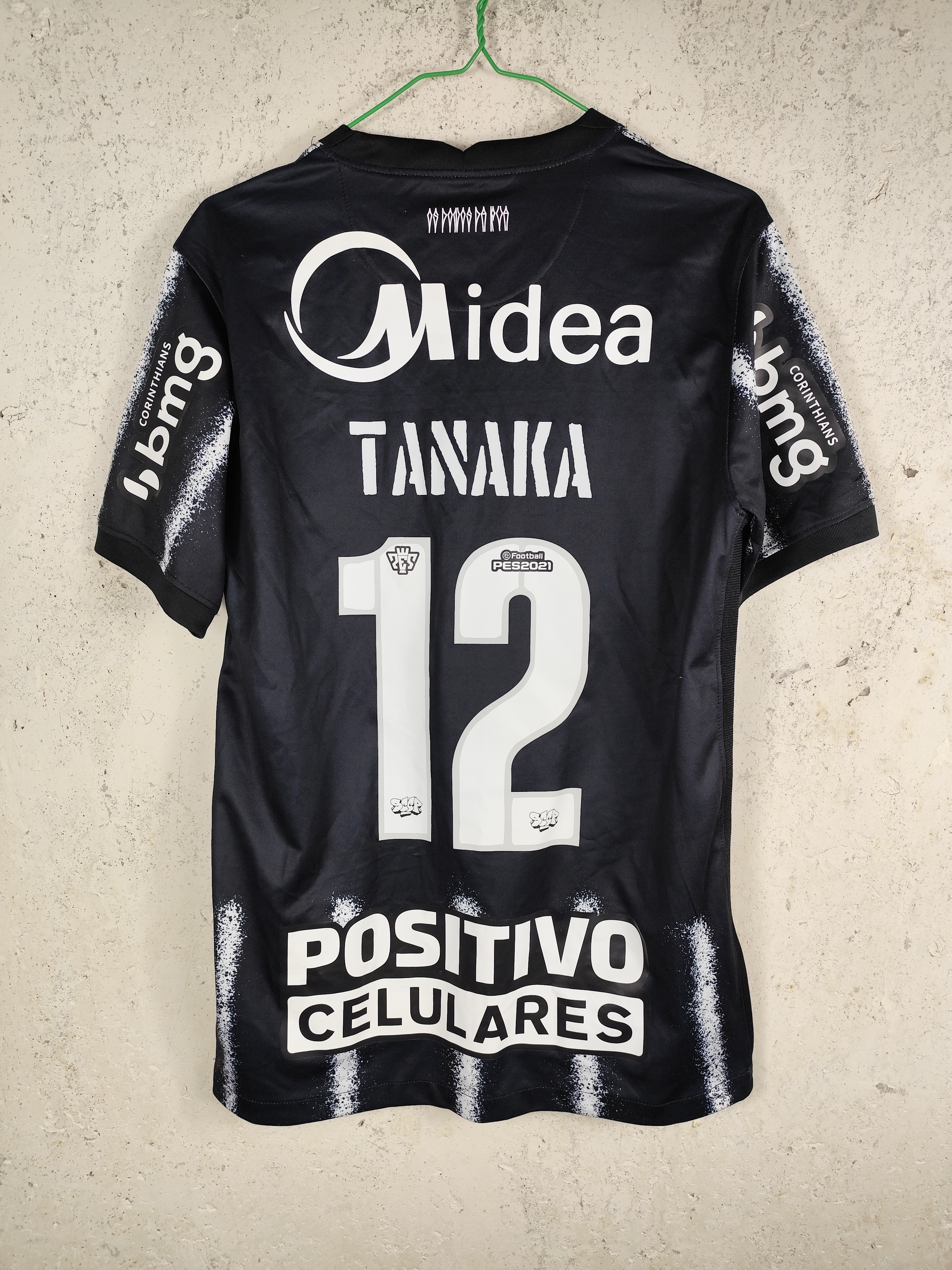 Nike Corinthians Football Shirt Tanaka #12 Size S