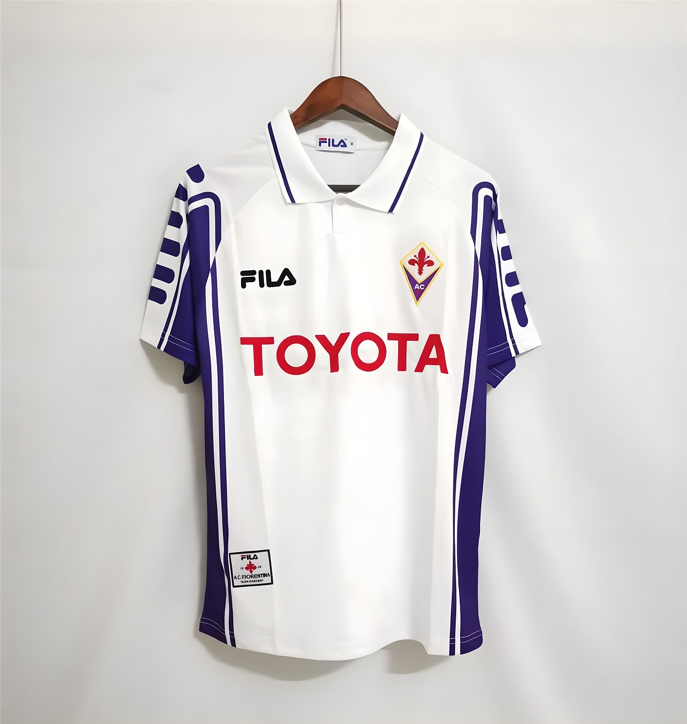 Fiorentina Batistuta Retro 1999 2000 Home Jersey
