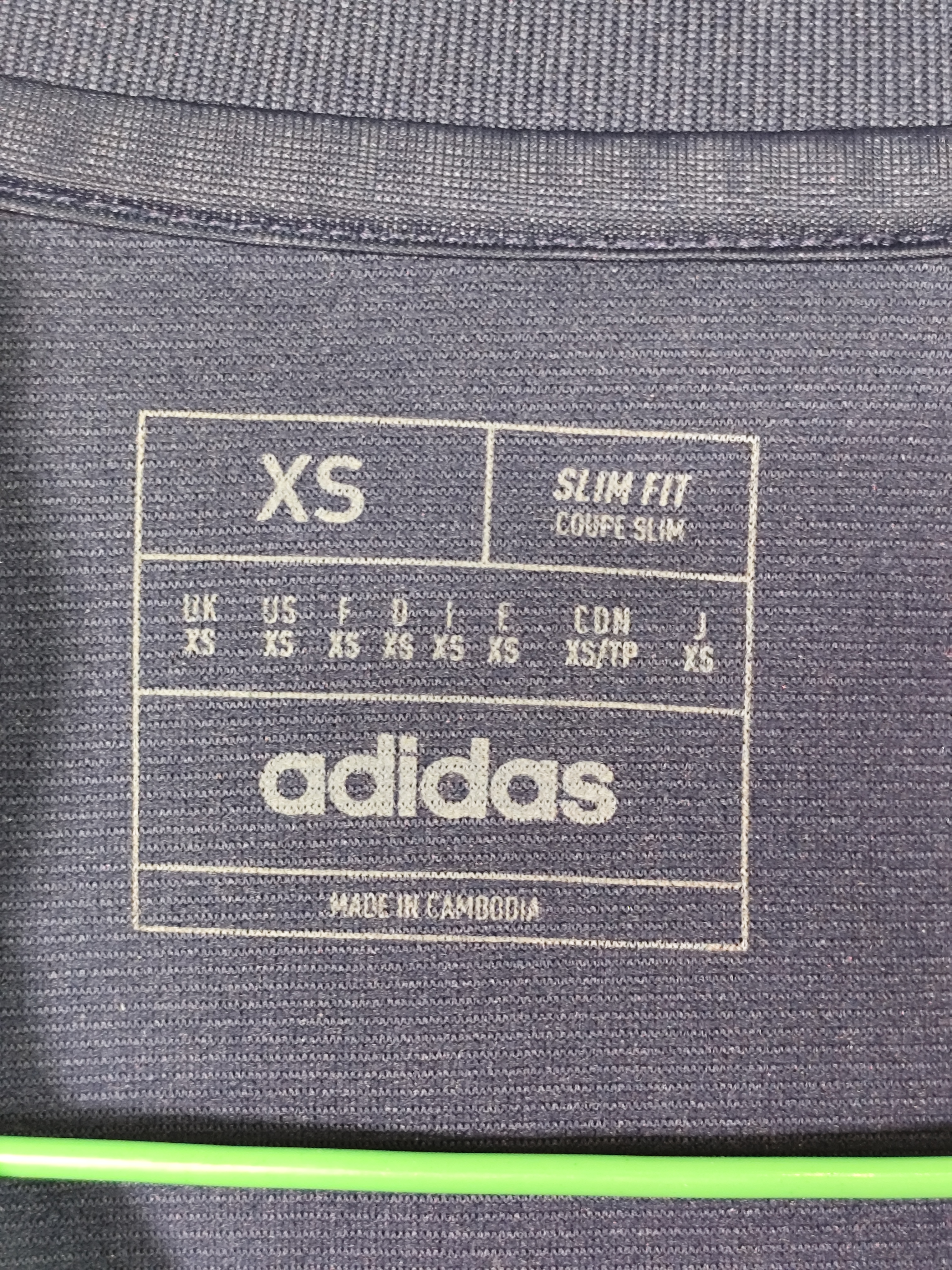 Mens Adidas Italy Tiro 23 Training Top Dark Blue