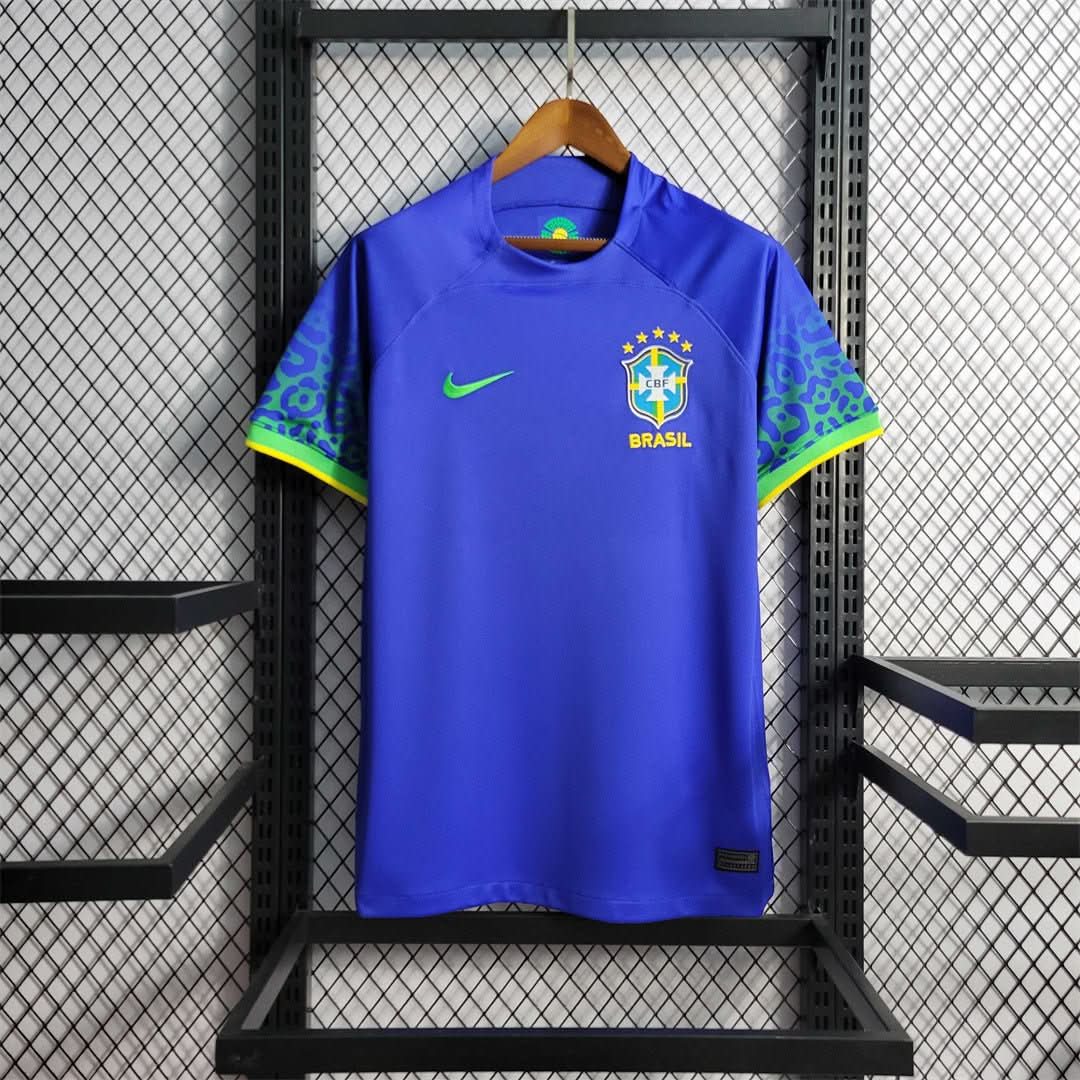 Brazil Neymar Jr 2022 Away Jersey