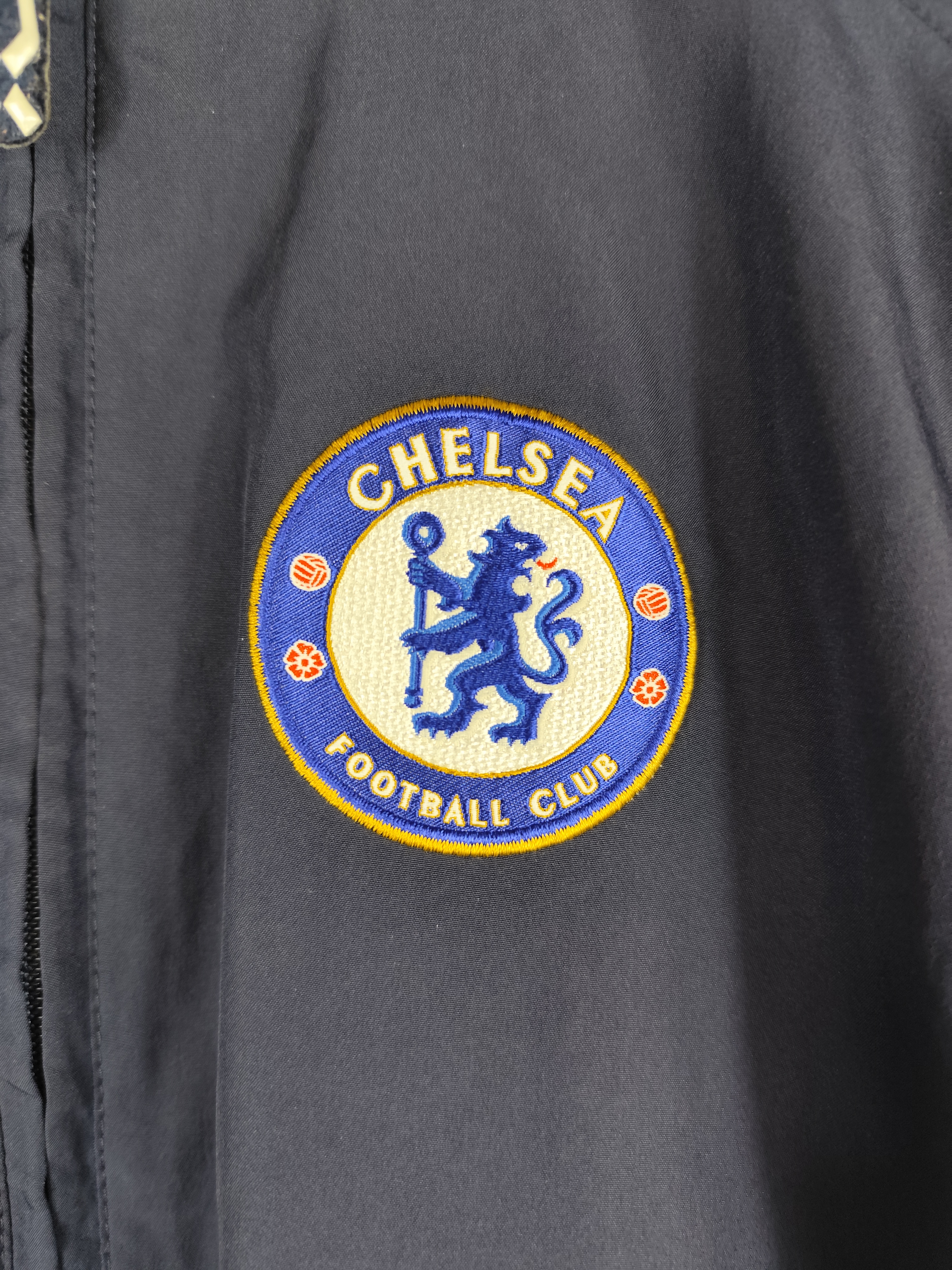 Kids 2005-07 Chelsea Umbro Track Jacket Navy Blue Size YXL