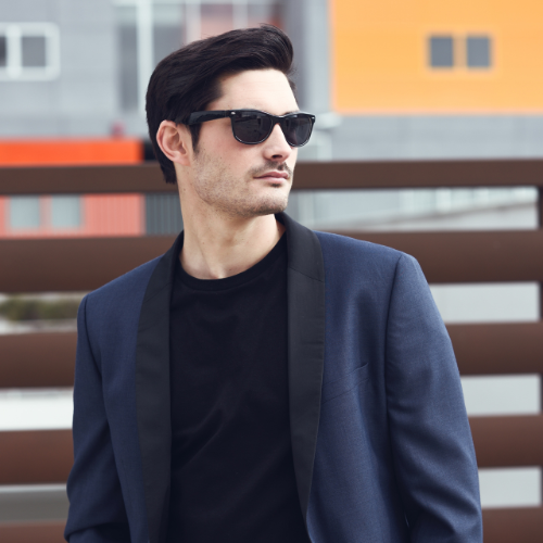 Men's Modern Navy Blazer