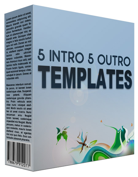 5 Intro & 5 Outro Templates