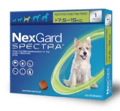 NexGard Spectra 7.5-15kg x 1 Mes