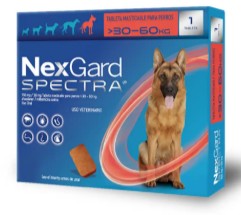 NexGard Spectra 50-60Kg x 1 Mes