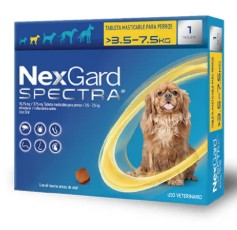 NexGard Spectra 3.5-7.5Kg x 1 Mes