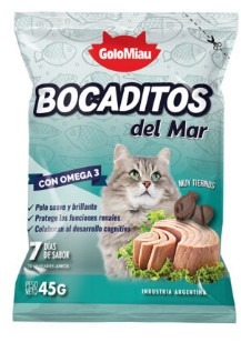 Bocaditos del Mar para gatos