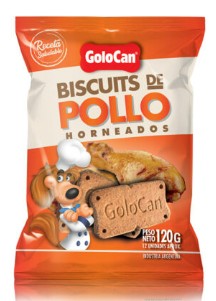 Biscuits de pollo horneados 100 gramos