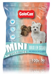 GoloCan Mini Bocaditos Bajos en Sodio