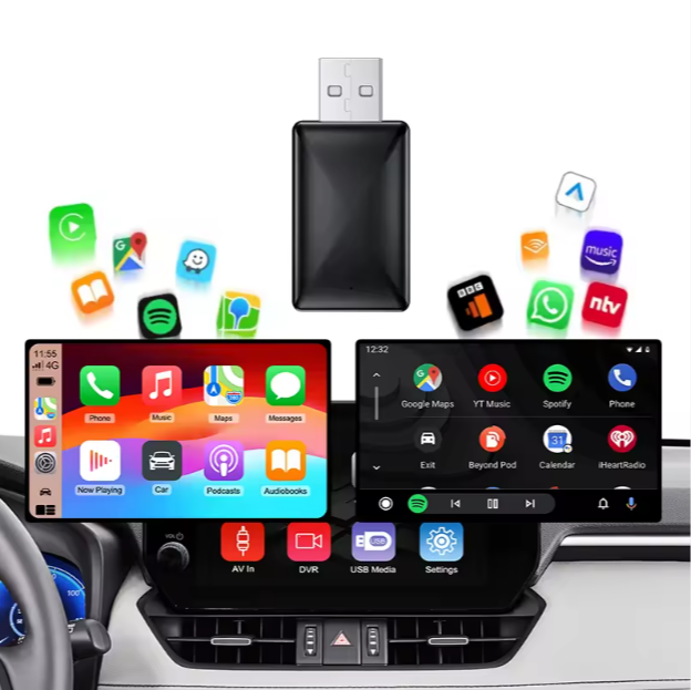 واي فاي يو إس بي أندرويد أوتو و كار بلاي