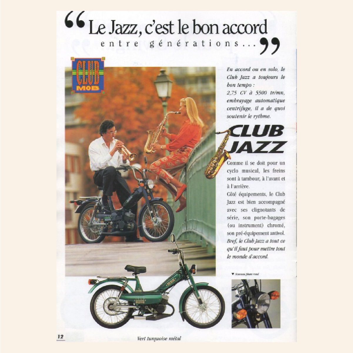 Kit déco MBK Club JAZZ