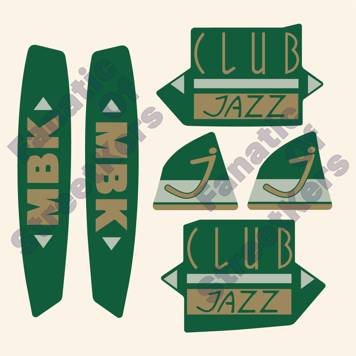 Kit déco MBK Club JAZZ